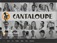 Tablet Screenshot of cantaloupe-jazz.com